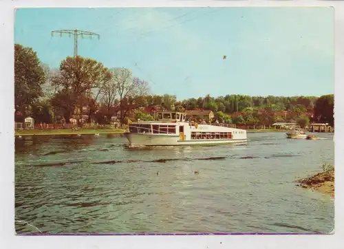 BINNENSCHIFFE - HAVEL / SPREE, "BERLIN", Weisse Flotte Potsdam