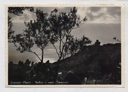 I 80073 CAPRI, ANA - CAPRI, Molino a vento, 1951