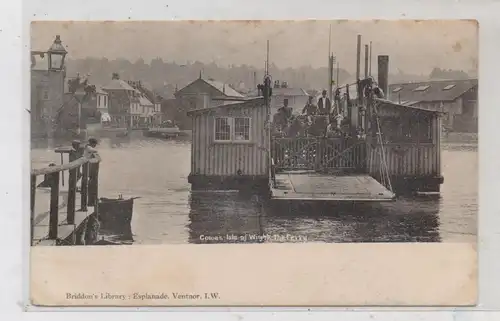 FÄHRE / Ferry / Traversier, Cowes, Isle of Wight, 1908