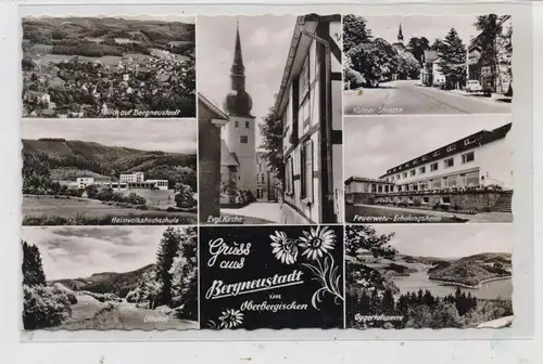 5275 BERGNEUSTADT, Mehrbild-AK 1964