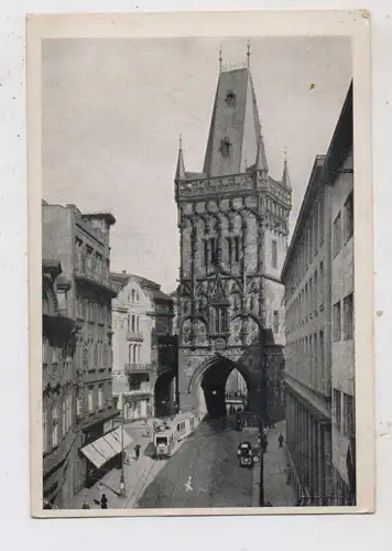 CZ 110 00 PRAHA  / PRAG, Pulverturm, 1944