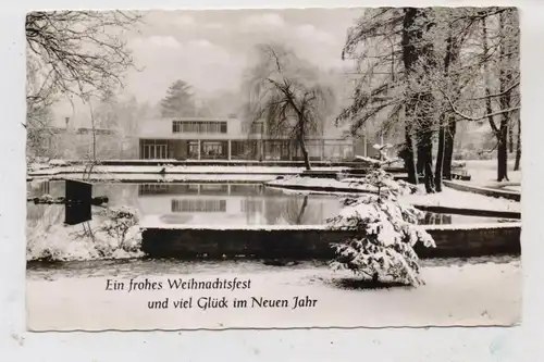5300 BONN - BAD GODESBERG, Stadthalle, Weihnachtskarte