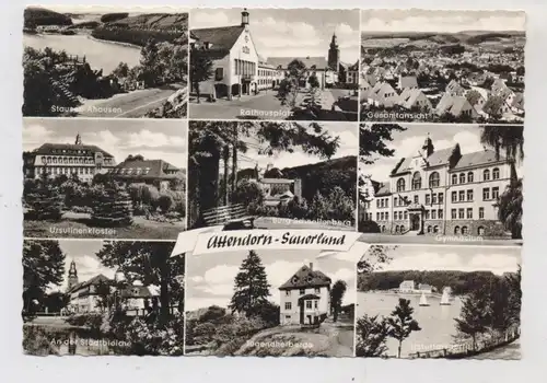 5952 ATTENDORN, Mehrbild - AK, 1965