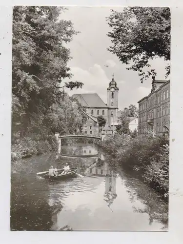 0-6110 HILDBURGHAUSEN, Am Friedenspark, Ruderpartie