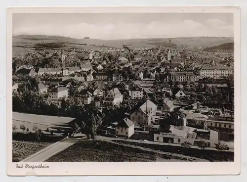 6990 BAD MERGENTHEIM, Blick auf den Ort