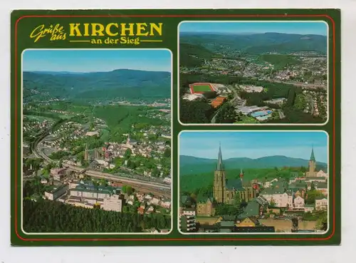 5242 KIRCHEN, Mehrbild - AK