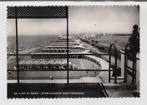 I 00100 ROMA, Lido di Roma, Stabilimento Mediterraneo