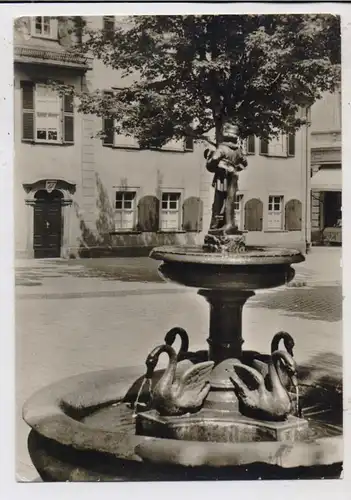 0-5300 WEIMAR, Gänsemännchenbrunnen 1958