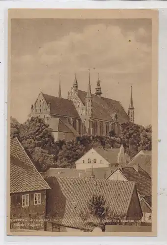 OSTPREUSSEN - FRAUENBURG / FROMBORK, Dom und Umgebung, 50er Jahre