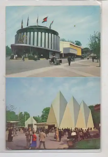EXPO - 1958 BRUSSEL, Pavillon Great Britain & SAUDI ARABIEN