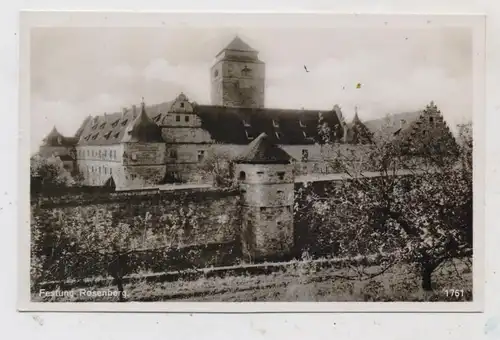 8640 KRONACH, Festung Rosenberg, 1936, nette Frankatur