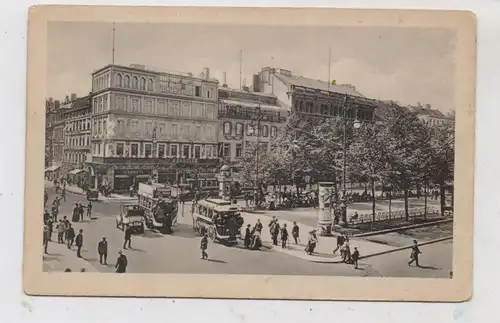 1000 BERLIN - CHARLOTTENBURG, Kranzler Eck, Kurfürstendamm, Omnibusse