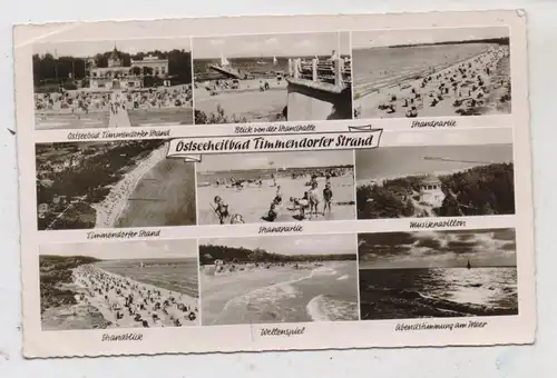 2408 TIMMENDORFER STRAND, Mehrbild - AK, 1960