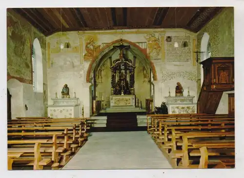 CH 6073 SACHSELN - FLÜELI-RANFT OW, Inneres der unteren Ranftkapelle