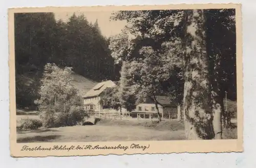 3389 BRAUNLAGE - SANKT ANDREASBERG, Forsthaus Schluft, 1944