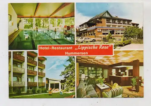 4927 LÜGDE - HUMMERSEN, Hotel - Restaurant "Lippische Rose"
