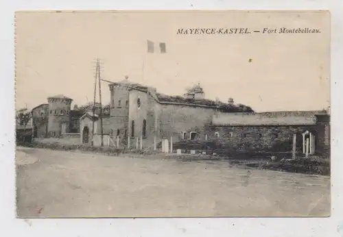 6500 MAINZ - KASTEL, Kaserne Fort Montebelleau