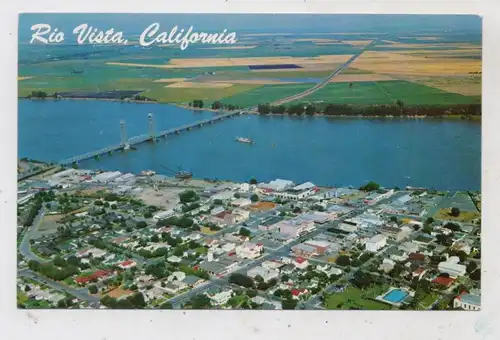 USA - CALIFORNIA - RIO VISTA, air view