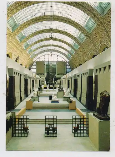 F 75007 PARIS Musee d'Orsay, Vue de l'allee centrale, Architekt Gae Aulenti
