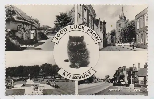 UK - ENGLAND - BUCKS - AYLESBURY, Good Luck from...1966