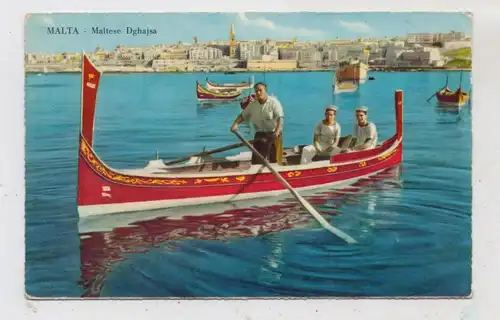 MALTA - Maltese Dghajsas