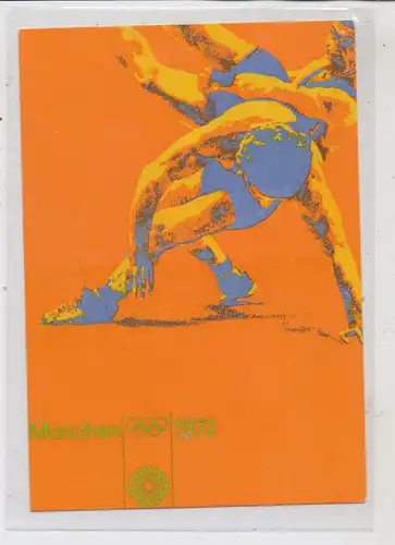 OLYMPIA 1972 MÜNCHEN, Ringen, Olympia - Postermotiv
