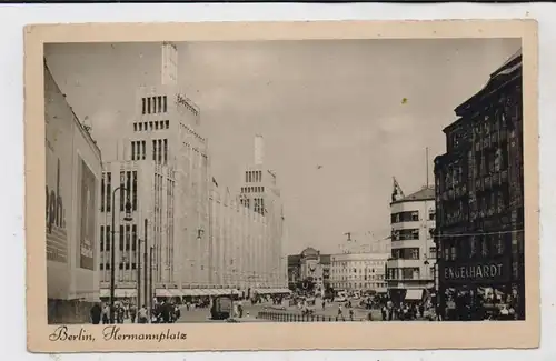 1000 BERLIN - NEUKÖLLN, Hermannplatz, Karstadt - Architekt Philipp Schaefer, 1938