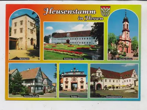 6056 HEUSENSTAMM, Mehrbild - AK