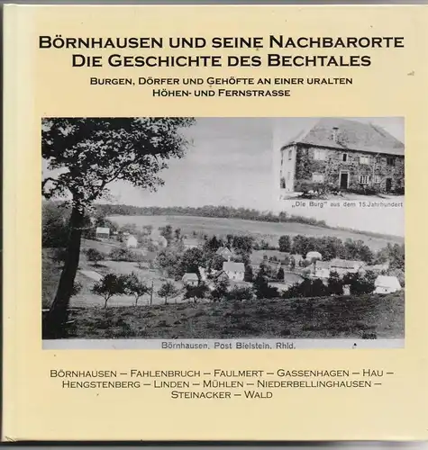 5276 WIEHL - BÖRNHAUSEN, Buch, Börnhausen und seine Nachbarorte..., 180 Seiten, zahlreiche Abb., sehr gute Erhaltung