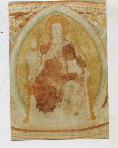 5983 BALVE, Romanische Kirche, Fresko