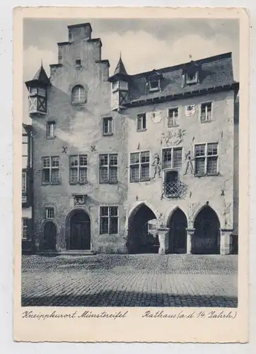 5358 BAD MÜNSTEREIFEL, Historisches Rathaus, 1955