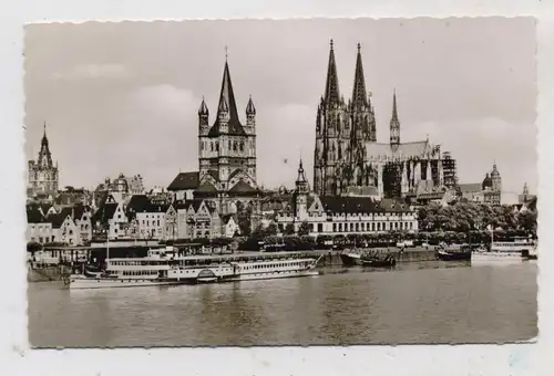 BINNENSCHIFFE - RHEIN, Köln-Düsseldorfer "BARBAROSSA" am Kölner Anleger