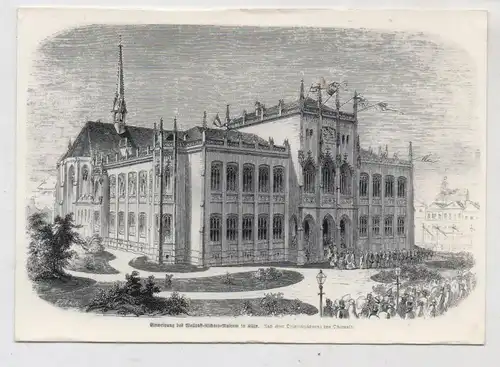 5000 KÖLN, WALLRAF - RICHARTZ - MUSEUM,  Historische Ansicht