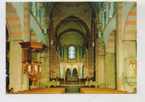 5024 PULHEIM - BRAUWEILER, Abteikirche, St. Nikolaus, Innenansicht nach Osten