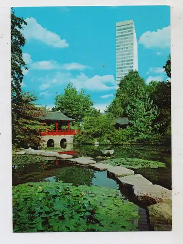 5090 LEVERKUSEN - WIESDORF, Japanischer Garten, BAYER - Hochhaus