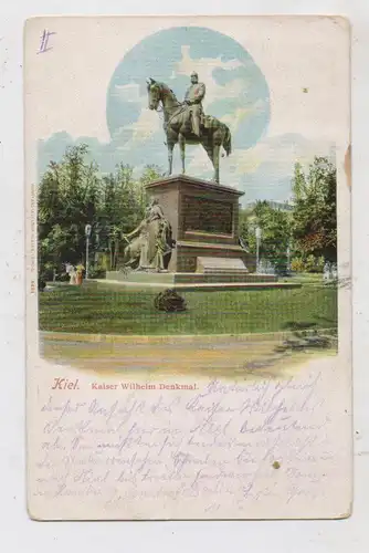 2300 KIEL, Kaiser Wilhelm Denkmal,