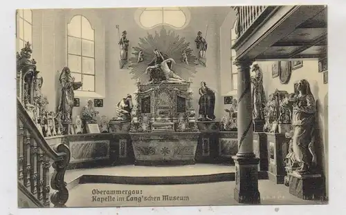 8103 OBERAMMERGAU, Kapelle im Lang'schen Museum