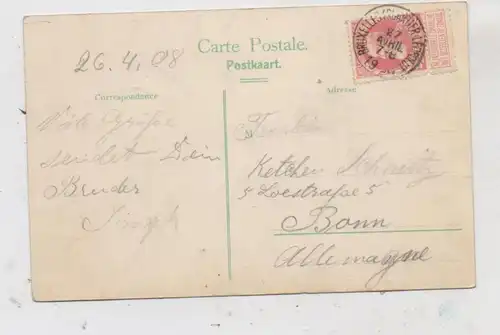 B 9000 GENT, Rabot, Eisenbahn,, Verlag Hoffmann - Dresden, animiert, 1908