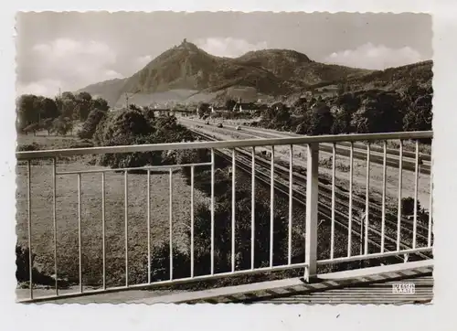 5340 BAD HONNEF, Blick von der Fußgängerbrücke