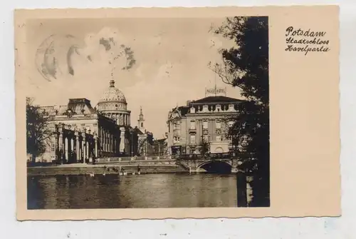 0-1500 POTSDAM, Palast - Hotel, Stadtschloß, 1933