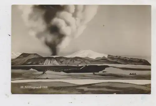 ISLAND - Kötlugosid 1918, Vulkanausbruch, Edit.: Arnason - Rvik