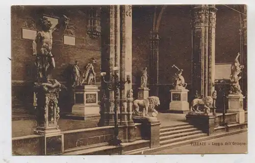 I 50100 FIRENZE / FLORENZ, Loggia dell 'Orcagna, 1909