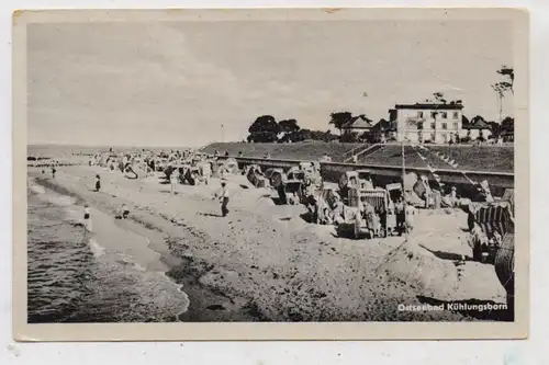 0-2565 KÜHLUNGSBORN, Am Strand 1953