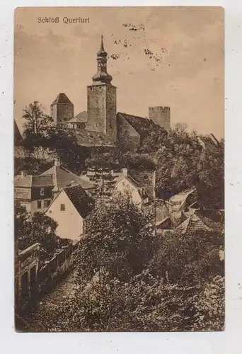 0-4240 QUERFURT, Schloß und Umgebung, 1921