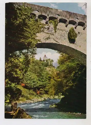 I 39012 MERAN, Der Steinerme Steg und die Zenoburg