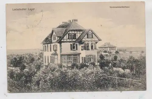2214 HOHENLOCKSTEDT, Lockstedter Lager, Kommandantenhaus, 1910