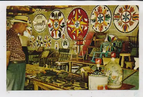 USA - PENNSYLVANIA - LENHARTSVILLE, Aritst Jonny Ott, Hexologist,