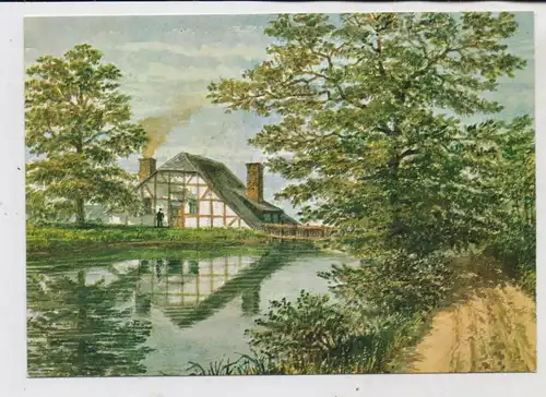 5900 SIEGEN, Reckhammer um 1884, nach Aquarell von Jakob Scheiner