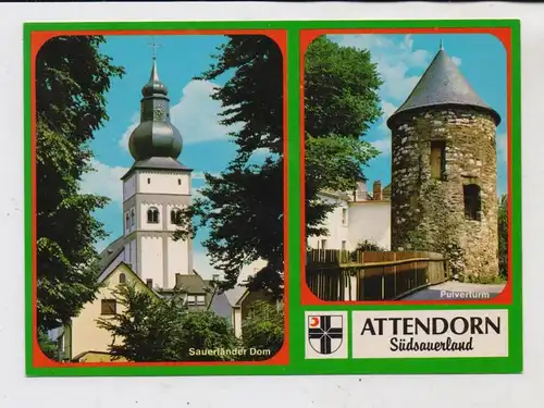 5952 ATTENDORN, Mehrbild - AK