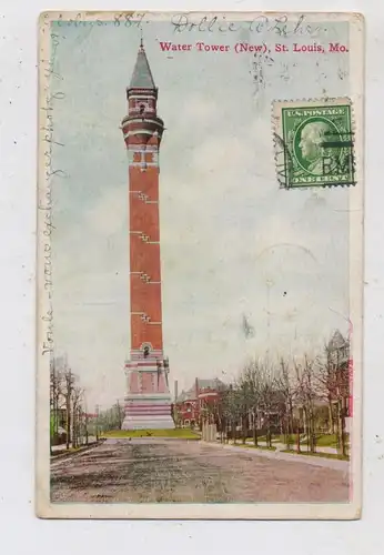 USA - MISSOURI - ST. LOUIS, Water Tower / Chateau d'eau / Wasserturm, 1911